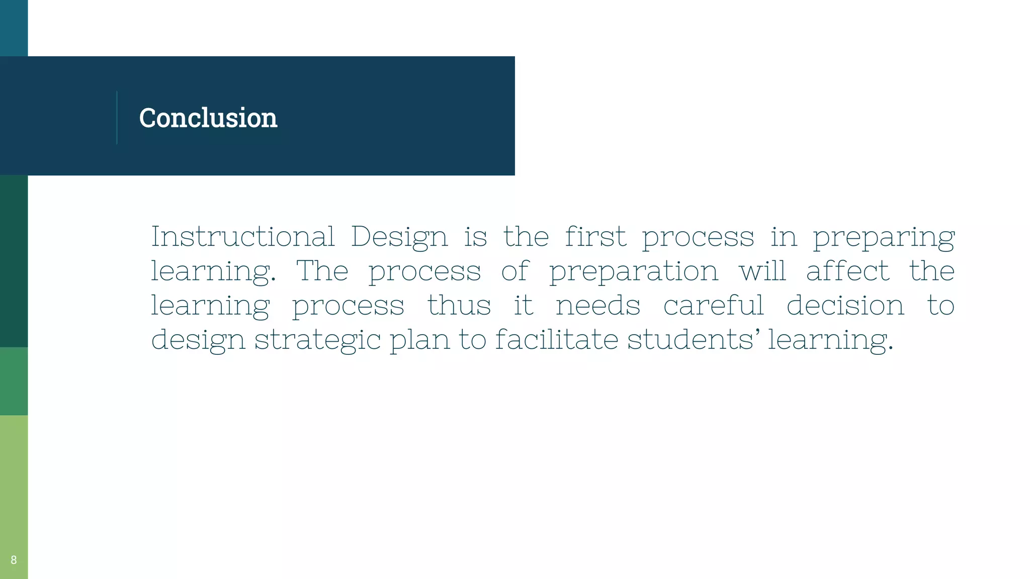 Instructional design concept | PPTX