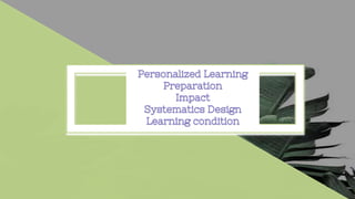 Instructional design concept | PPTX