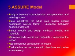 Instructional Design Final detals ppt pdf | PPTX