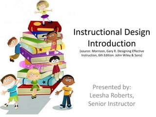 Instructional design – introduction [2018 update] | PDF
