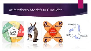Instructional Models to Consider
 