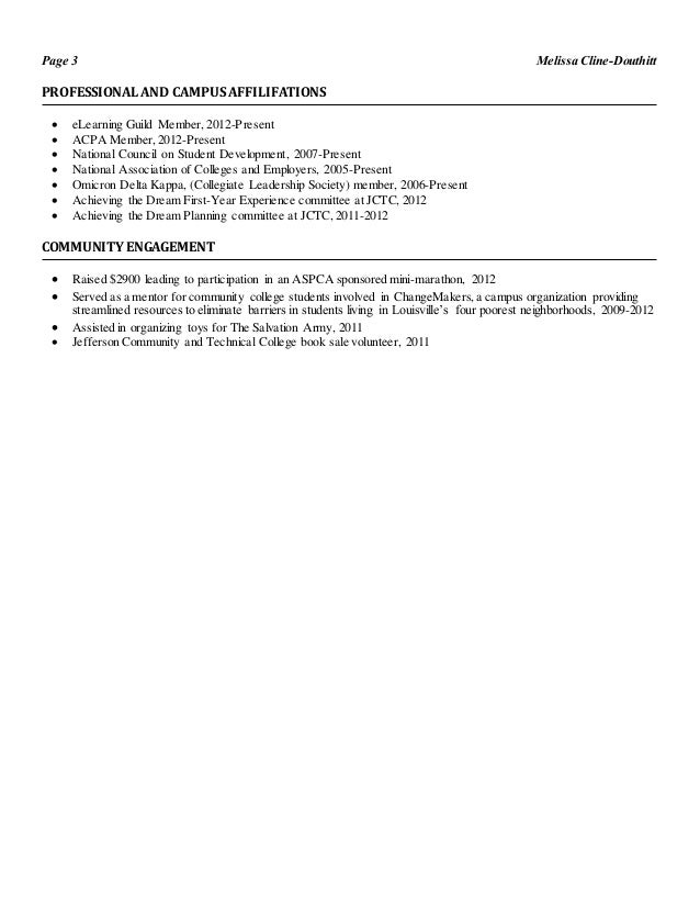 instructional design resume summer 2014
