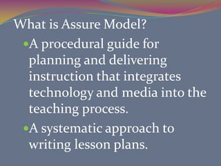 Evaluating Progress toward Learning ObjectivesEvaluation is systematic determination of merit, worth, and significance of something or someone using criteria against a set of standards. Here the objectives is being evaluated. Evaluation could come in many forms example of which is the paper-pencil test.