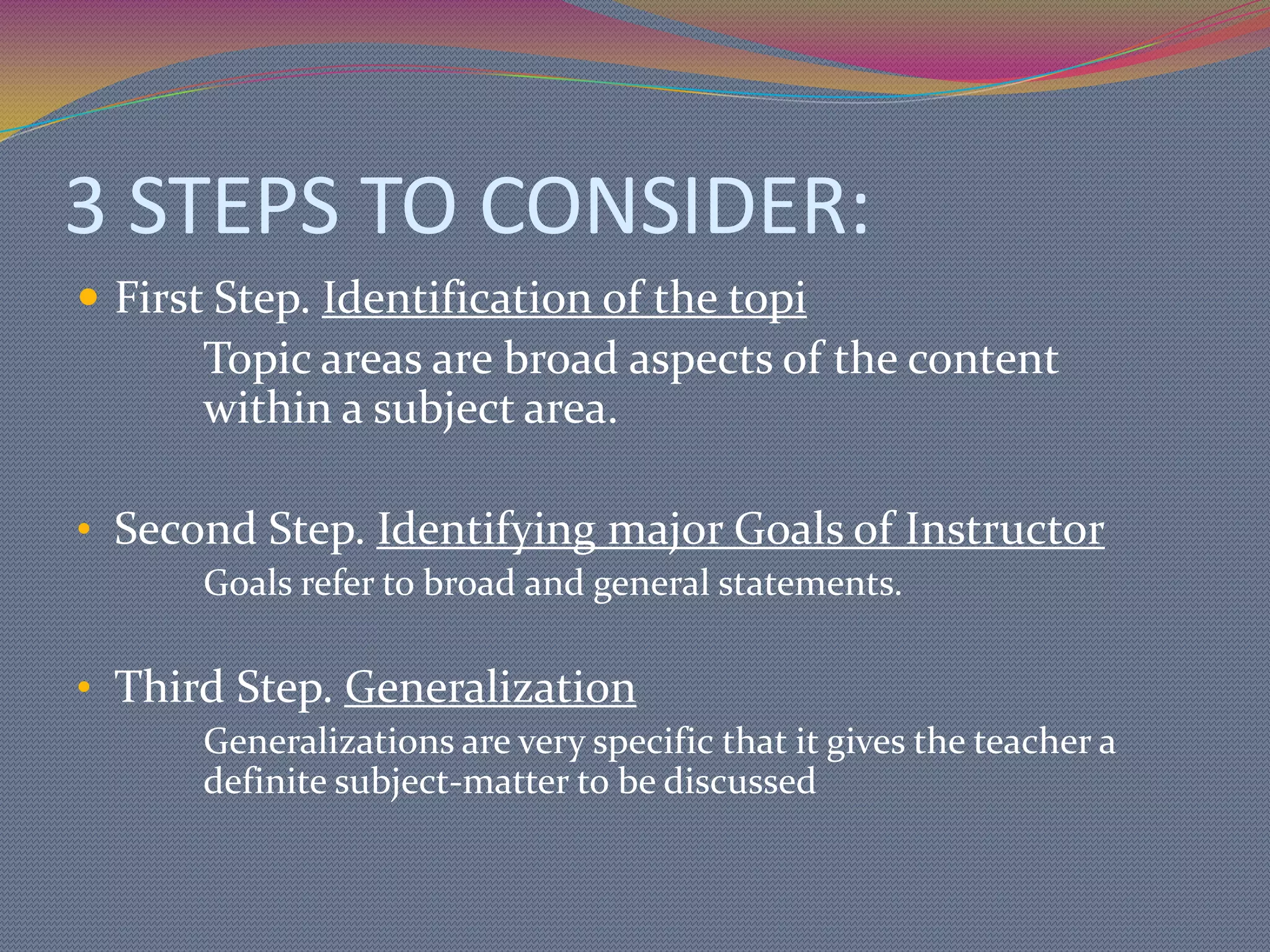 Vocabulary and structure