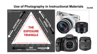 Use of Photography in Instructional Materials Contd
 