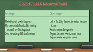 ADVANTAGES & DISADVANTAGES
 