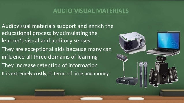 advantages and disadvantages of audio visual communication pdf