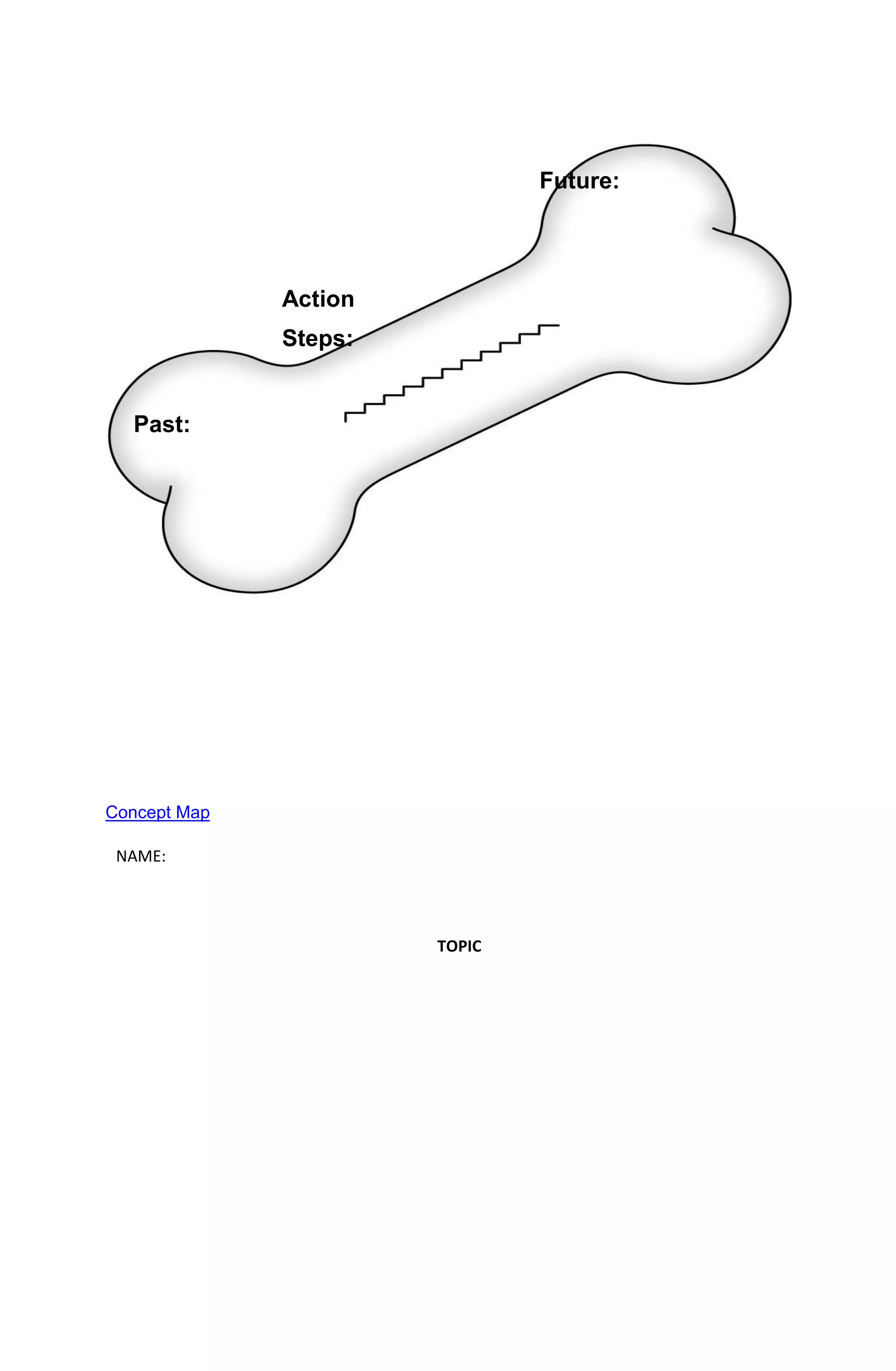 Future:




              Action
              Steps:


  Past:




Concept Map

 NAME:




                       TOPIC
 