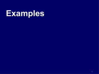 Examples 