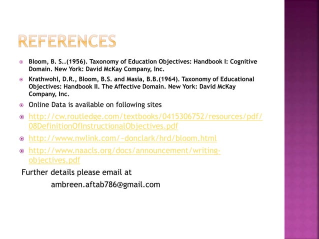 Instructional Objectives PPT