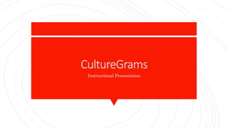 CultureGrams
Instructional Presentation
 