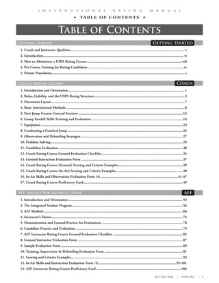 Instructional rating course uspa | PDF