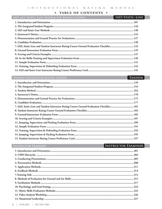Instructional rating course uspa | PDF