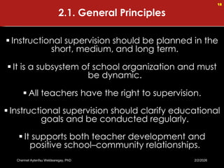 Instructional Supervision for Quality Teaching and Learning | PDF
