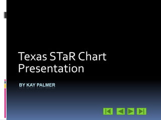 by Kay Palmer Texas STaR Chart Presentation 