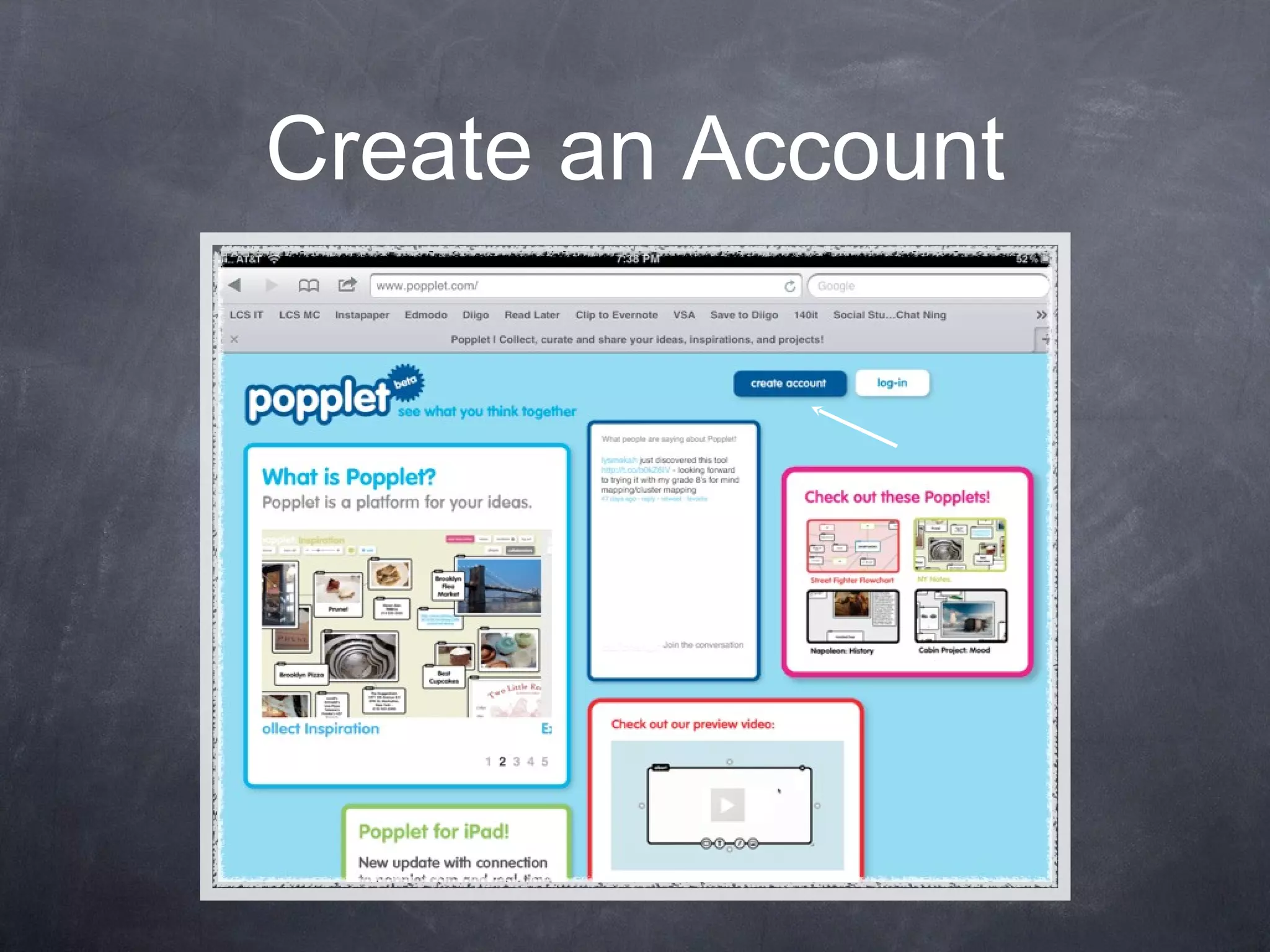 Create an Account 