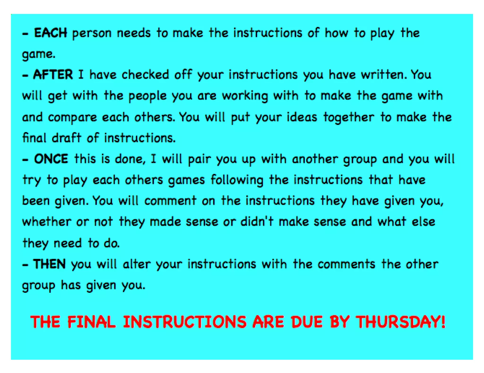 Instructional writing | PDF