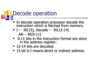Instruction cycle | PPT