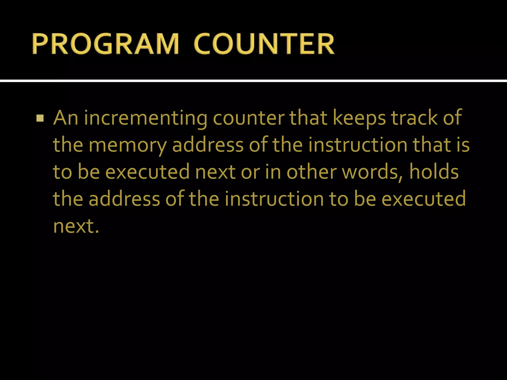Instruction cycle presentation | PPTX