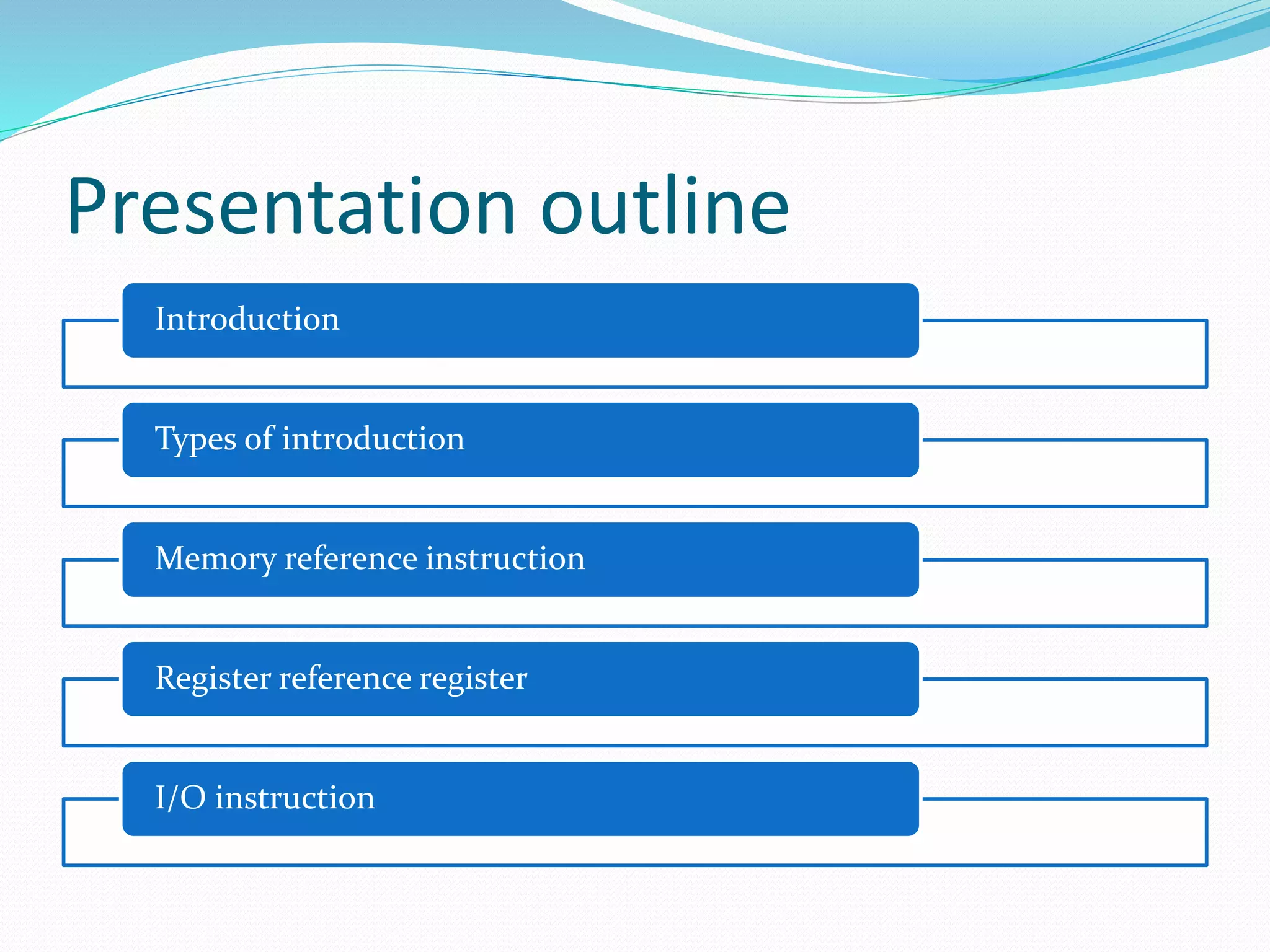 Instruction format | PPTX