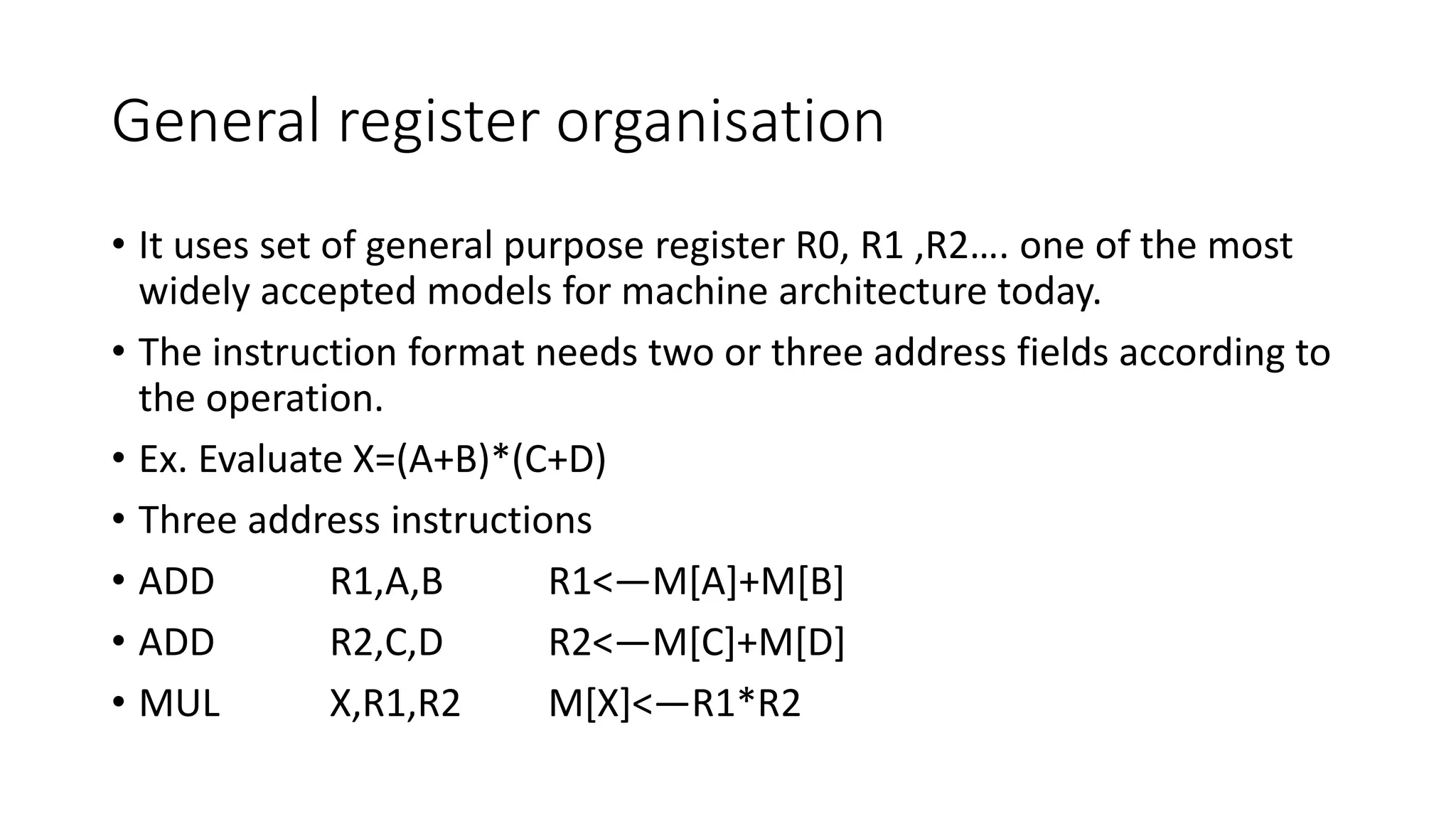 Instruction Formats | PPTX | Programming Languages | Computing