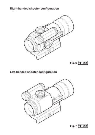 Instruction manual | Aimpoint Comp and 9000 series | Optics Trade | PDF