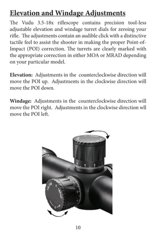 Instruction Manual | EO Tech 3.5-18x50 | Optics Trade