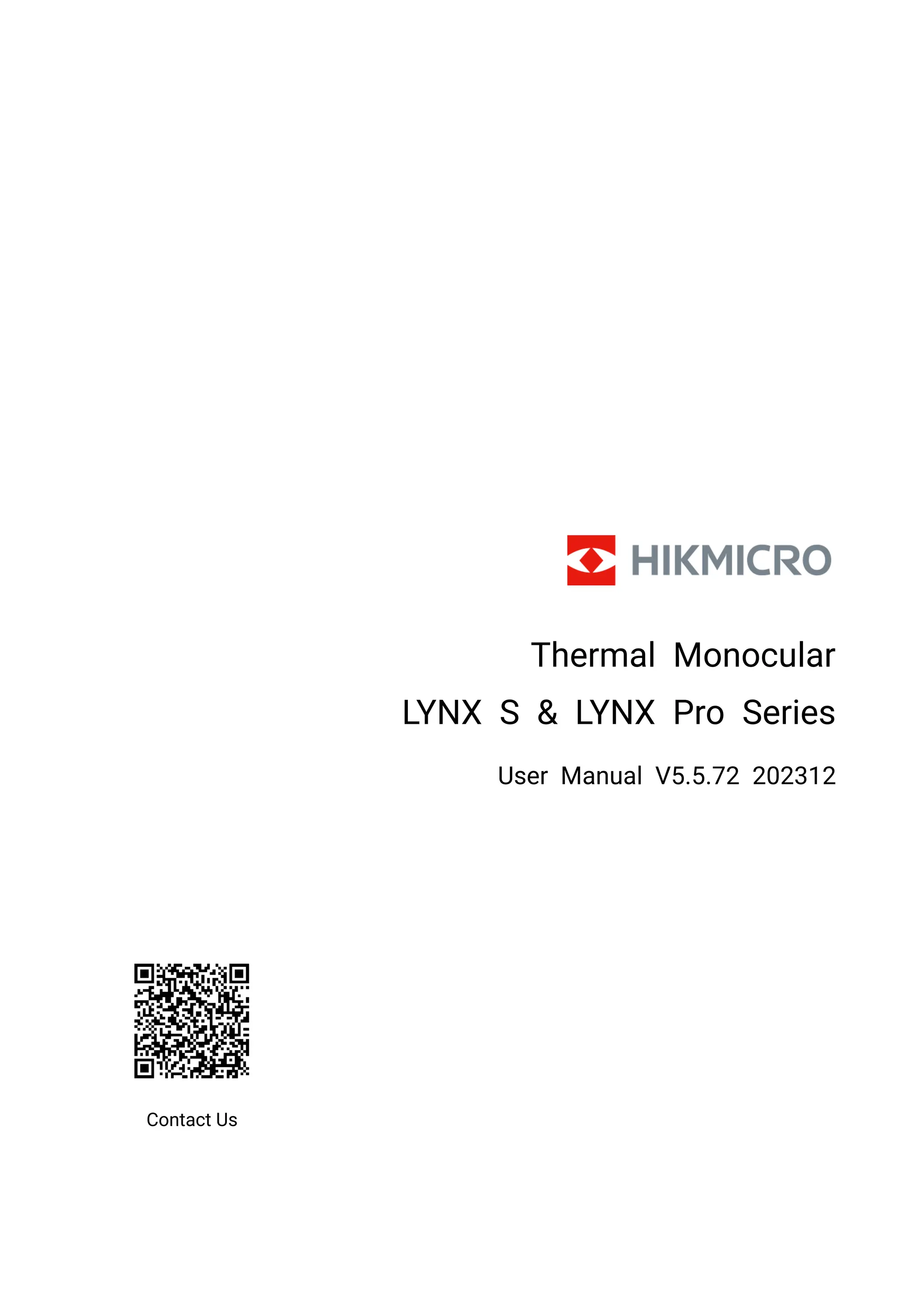 Lynx Client Test Guide.pdf Instruction Manual | Hikmicro Lynx S Thermal Monoculars | Optics Trade ...