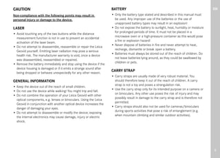 Instruction Manual | Leica Geovid 3200.COM | Optics Trade | PDF