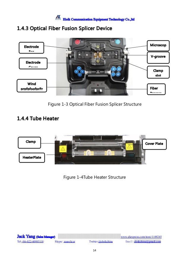 maquina de fusao Eloik ALK 88 FTTH Optical Fiber Welding