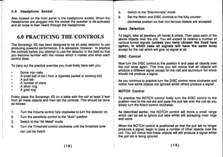 Instruction manual sovereign xs