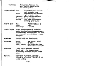 Instruction manual sovereign xs