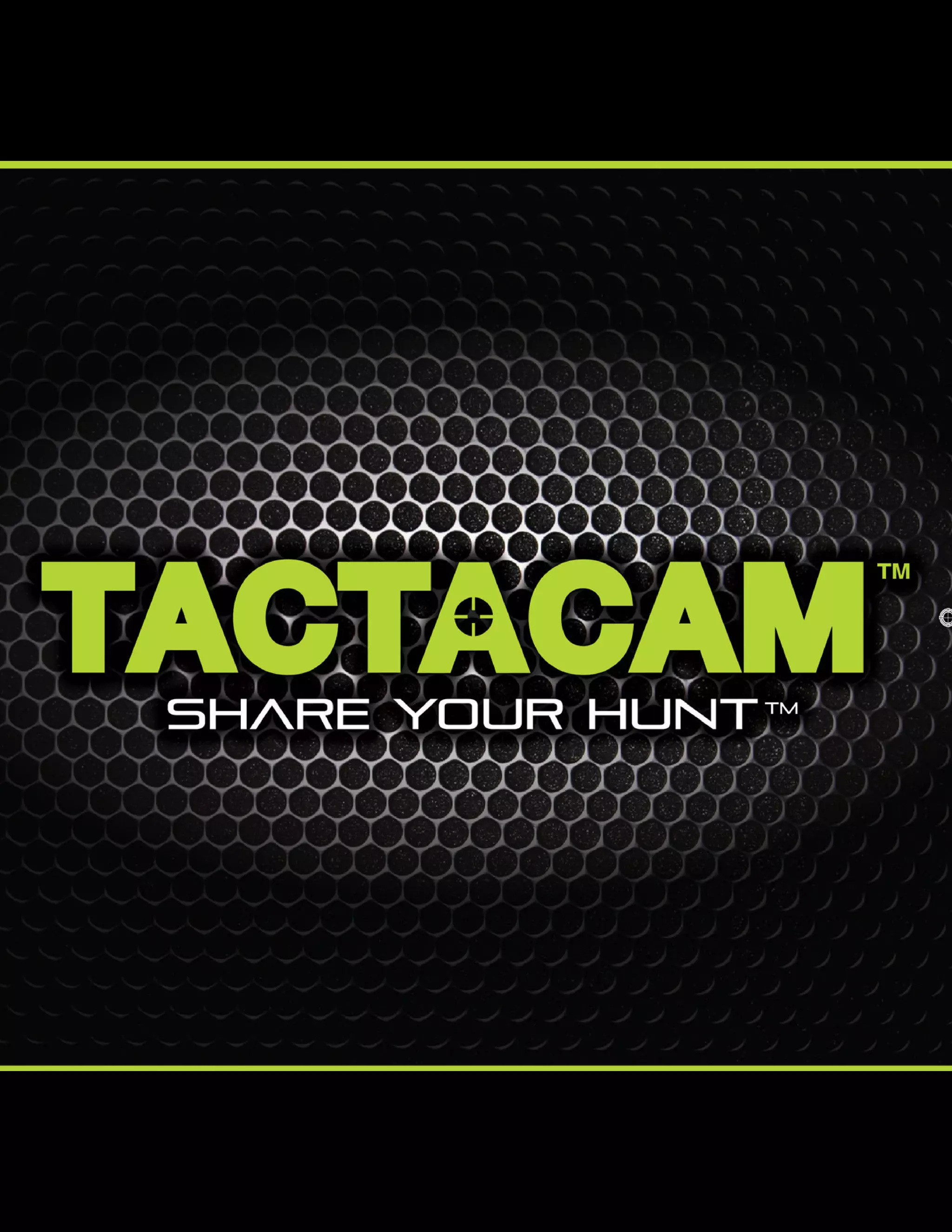 Instruction Manual Tactacam 5.0, 5.0 Wide, 4.0, Solo Optics Trade PDF