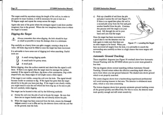 Instruction Manual Minelab XT 18000 Metal Detector English Language