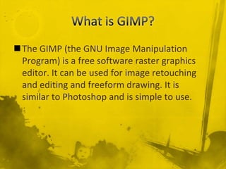 Gimp tutorial: make an animated Gif