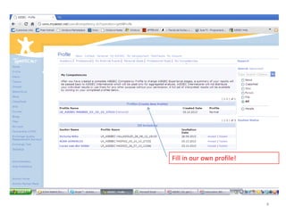 4Fill in ourownprofile!