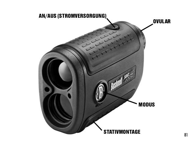 Instructions BUSHNELL Scout 1000 ARC LRF | Optics Trade