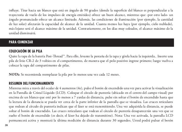 Instructions Bushnell The Truth Rangefinder | Optics Trade