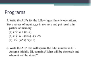 8086 Instruction set | PPTX