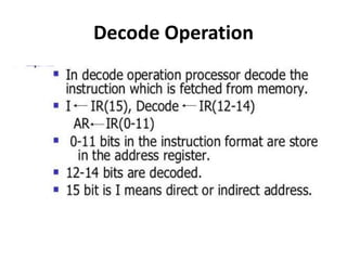 Instruction set and instruction execution cycle | PPTX | Computing ...