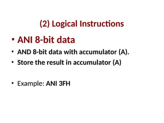 Comprehensive Guide to 8085 Microprocessor Instruction Set and ...