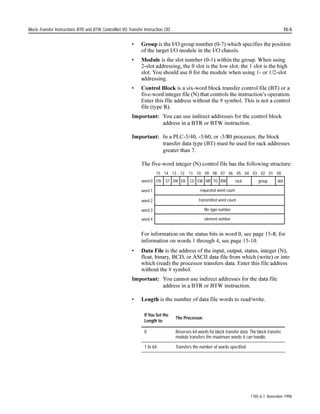 7DEOH % OLVWV WKH VWDWXV IODJV
                             Table 5.B
                             Arithmetic Status Flags

                              This Bit:    Description:

                              S:0/0        Carry (C)

                              S:0/1        Overflow (V)

                              S:0/2        Zero (Z)

                              S:0/3        Sign (S)




                                                                                         1785-6.1 November 1998
 