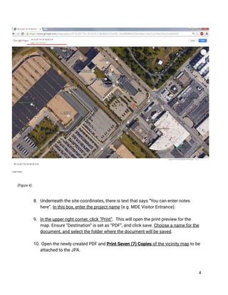Creating a Vicinity Map With Google Maps | PDF