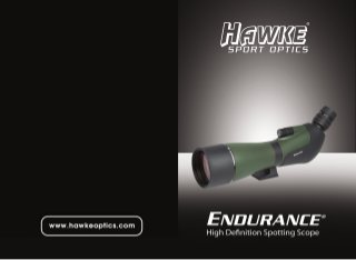 Instructions HAWKE Endurance Spotting Scope | Optics Trade