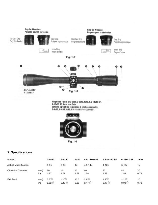 Instructions NIKON Buckmasters Riflescope Optics Trade