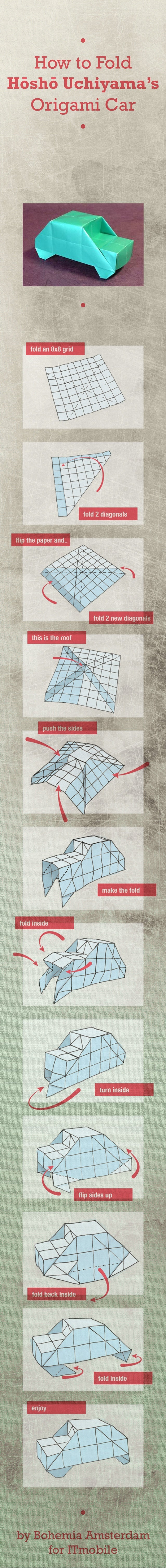 How To Fold The Hosho Uchiyama Car