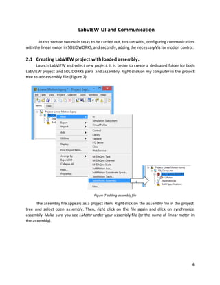 Instructions on how to configure NI SoftMotion with SOLIDWORKS | DOCX