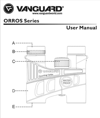 Instructions VANGUARD Orros | Optics Trade