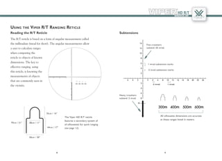 Instructions VORTEX VIPER HD R-T Binoculars | Optics Trade | PDF