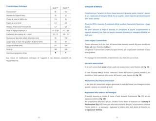 8 9
Caractéristiques techniques
8x20 T* 10x25 T*
Grossissement 8x 10x
Diamètre de l’objectif (mm) 20 25
Champ de vision à 1000 m (m) 115 95
Pupille de sortie (mm) 2,5 2,5
Distance d’observation minimale (m) 3,3 5,5
Plage de réglage dioptrique ≥ +/– 2 dpt +/– 2 dpt
Ecartement des oculaires de / à (mm) 33 – 75 33 – 75
Hauteur avec bonnettes à bord retournées (mm) 93 110
Largeur pour un écart inter pupillaire de 65 mm (mm) 93 97
Largeur maximale (mm) 101 104
Poids (g) 180 200
Etanche aux projections d’eau ● ●
Sous réserve de modifications techniques de l’appareil et des éléments constitutifs de
l’équipement livré.
ISTRUZIONI D’IMPIEGO
Complimenti per l’acquisto del Vostro nuovo binocolo di pregiata qualità. Scoprite il piacere
di una riproduzione d’immagine fedele che per qualità e valore rispecchia gli elevati requisiti
della nostra azienda.
Il marchio ZEISS è sinonimo di prestazioni ottiche eccellenti, lavorazioni di precisione e lunga
durata.
Per poter utilizzare al meglio il binocolo, Vi consigliamo di seguire scrupolosamente le
seguenti istruzioni d'uso. Solo così questo strumento diventerà un compagno affidabile per
molti anni.
Come piegare il cannocchiale
Prestare attenzione che le due metà del cannocchiale assumano assieme alla parte centrale una
forma a Z, come illustrato alla Fig. 2.
Così piegato il cannocchiale richiede uno spazio minimo, per cui può essere conservato in tasca
senza problemi.
Per dispiegare la lente distendere semplicemente le due metà del cannocchiale.
Uso con o senza occhiali
Se si usa il cannocchiale senza occhiali, usarlo con oculare esteso, come illustrato alla Fig. 1/A.
In caso d’impiego con gli occhiali, rovesciare il bordo dell’oculare in gomma morbida il più
possibile sul bordo superiore della cornice dell’oculare, come illustrato alla Fig. 1/B.
Adattamento alla distanza interoculare
Le due metà del cannocchiale vengono posizionate in modo da formare una immagine circolare
quando si osserva con entrambi gli occhi.
Regolazione della nitidezza dell’immagine
Il binocolo presenta un sistema di messa a fuoco (pulsante focalizzazione Fig. 1/C) ed una
regolazione diottrica (Fig. 1/D).
Per la regolazione della messa a fuoco, chiudere l’occhio destro ed impostare con il sistema di
focalizzazione (Fig. 1/C) l’immagine nella metà sinistra del binocolo. Successivamente chiudere
l’occhio sinistro e – se necessario – aggiustare la nitidezza della metà destra del binocolo con
la regolazione diottrica.
 